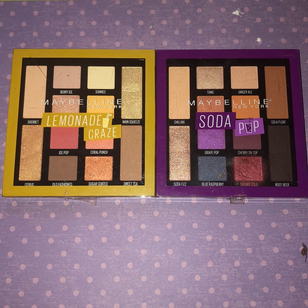 Maybelline lemonade soda eyeshadow bundle